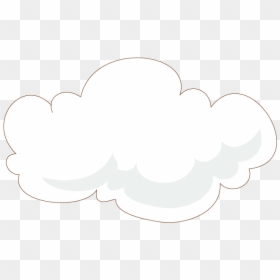 Caricature Clouds, HD Png Download - cartoon cloud png