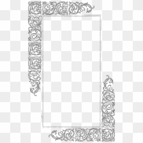 Printable Blank Old Book Pages, HD Png Download - fancy line png