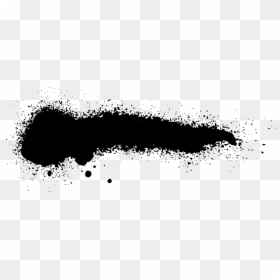 Black Spray Paint Line, HD Png Download - spray paint png
