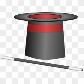 Clip Art Magician Hat, HD Png Download - wand png