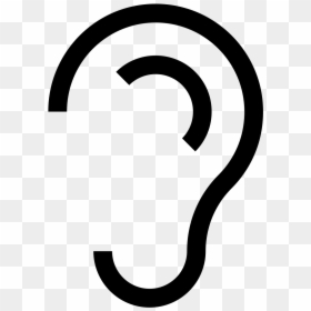 Ear Icon, HD Png Download - ear png