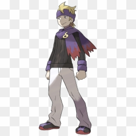 Pokemon Ghost Type Trainer, HD Png Download - morty png