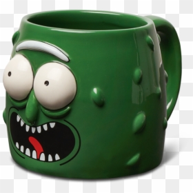 Pickle Rick Coffee Mug, HD Png Download - morty png