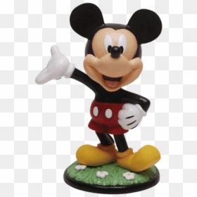 Mickey Mouse 5" Bobble Head Figurine, HD Png Download - mickey mouse head png