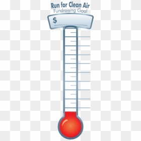 Transparent Free Clipart Thermometer Fundraising - Fundraising Thermometer Transparent Png, Png Download - goal thermometer png