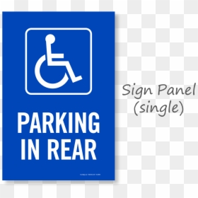 Handicapped Sign, HD Png Download - handicap symbol png