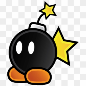 Bomb Omb Png - Super Mario Bomb Bomb, Transparent Png - bob omb png