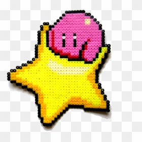 Kirby Riding Star Sprite, HD Png Download - kirby sprite png