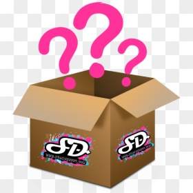 Black Friday Cyber Monday Mystery Box - Cardboard Box Clipart Png, Transparent Png - cardboard boxes png