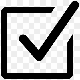 Checked Box - Success Png Icon White, Transparent Png - checked box png