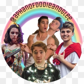 #dodie #doddleoddle #dodieclark #glee #chriscolfer - Festival, HD Png Download - chris colfer png