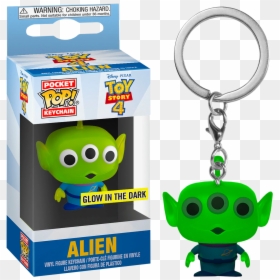 Toy Story - Toy Story 4 Pocket Pop Vinyl Keychain Forky, HD Png Download - toy story aliens png