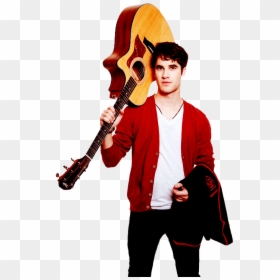 Clip Art Pin By Blaine Kurt - Darren Criss Guitar Photo Shoot, HD Png Download - chris colfer png