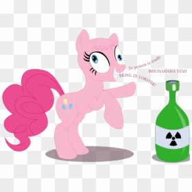 Ze Poison Is Ready Ngze Lobster Mhuhahaha Yesh Bring - Pinkie Pie Mlp Base, HD Png Download - mlp base png