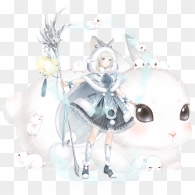 Love Nikki Rabbit Of Room Sun, HD Png Download - chubby bunny png
