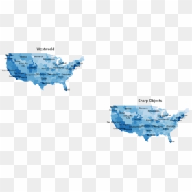 Inscapeheatmapswwso - Map, HD Png Download - westworld png