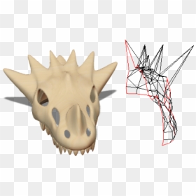 3d Design By Bugarinfabian187 May 14, - Triceratops, HD Png Download - dragon skull png