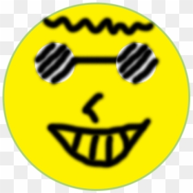 Smiley, HD Png Download - geometry dash ship png