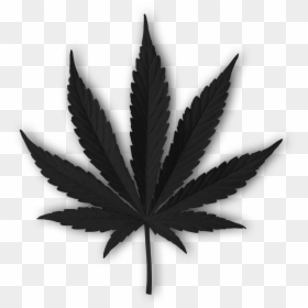 Marijuana Leaf Blue, HD Png Download - weed sign png