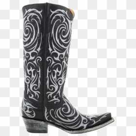 Old Gringo Women"s Black Madonna Boots - Botas Puntiagudas Png, Transparent Png - cowgirl boots png