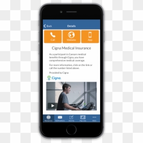 Smartphone, HD Png Download - cigna png