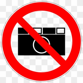 File - Nicht-din Fotografieverbot - Svg - Prohibido Tomar Fotos Y Videos, HD Png Download - no food png