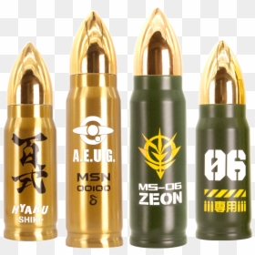 Bullet Water Bottle, HD Png Download - gundam head png