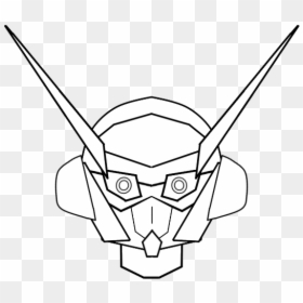 Illustration, HD Png Download - gundam head png