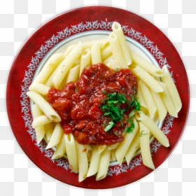 Transparent Plate Of Spaghetti Png - Arrabbiata Sauce, Png Download - plate of spaghetti png