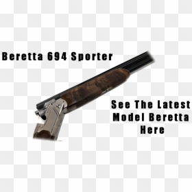 Beretta 694 Sporter Shotgun - Rifle, HD Png Download - beretta png