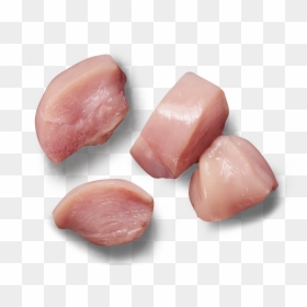 Transparent Meat Png - Raw Chicken Medallions, Png Download - chicken meat png