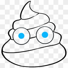 How To Draw Poop Emoji, HD Png Download - nose emoji png