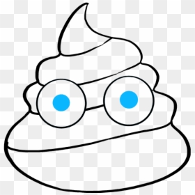 How To Draw Poop Emoji, HD Png Download - vhv