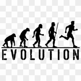 Evolution Of Man Running, HD Png Download - evolution of man png