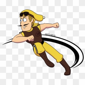 What If The Small Thing On His Hat Is Sportacus’ Crystal - Sportacus, HD Png Download - sportacus png
