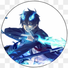 Demon Blue Exorcist Rin, HD Png Download - blue exorcist png