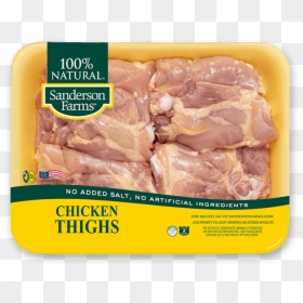 Thighs - 1.5 Lb Chicken Breast, HD Png Download - chicken meat png