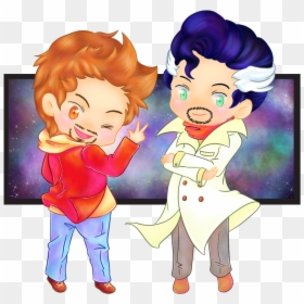 “ Chibi Doodles~ Ironstrange i Don’t Know What Am I - Cartoon, HD Png Download - steve urkel png