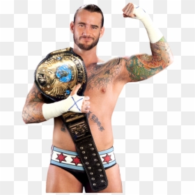 Cm Punk Wwe Champion Attitude - Wwe Attitude Era Champions, HD Png Download - wwe finn balor png