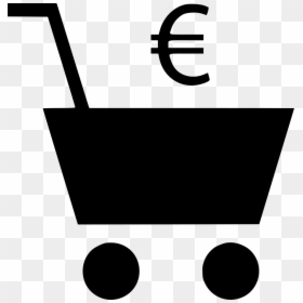 Cart Euro Sign - Ticket Office Symbol, HD Png Download - euro sign png