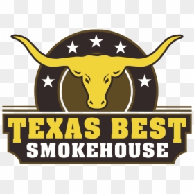 Texas Best Smokehouse Logo, HD Png Download - texas longhorn png