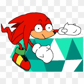 Sonic Mania Adventures Knuckles, HD Png Download - knuckles head png