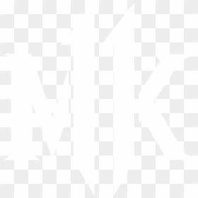 Mk11 Logo Black And White, HD Png Download - mortal kombat fatality png