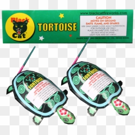 Transparent Tortoise Png - Black Cat Fireworks, Png Download - green fireworks png