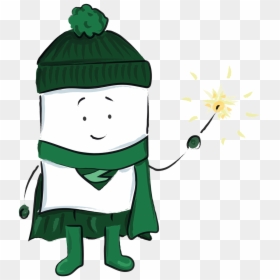 Cartoon, HD Png Download - green fireworks png