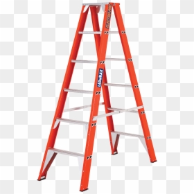Ladder Png Pic - Fiberglass Single Sided Ladder, Transparent Png - wooden ladder png