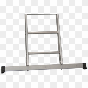 Single Aluminium Ladder 6 M - Shelf, HD Png Download - wooden ladder png