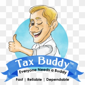 J1taxbuddy - Cartoon, HD Png Download - tax refund png