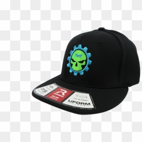 Miken Psycho Hat By Richardson All Black/electric Blue/neon - Baseball Cap, HD Png Download - green hat png