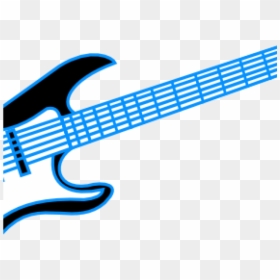 Guitar Clip Art Free Guitar Clip Art Image Clipart - Silhouette Electric Guitar Clipart, HD Png Download - guitar clip art png